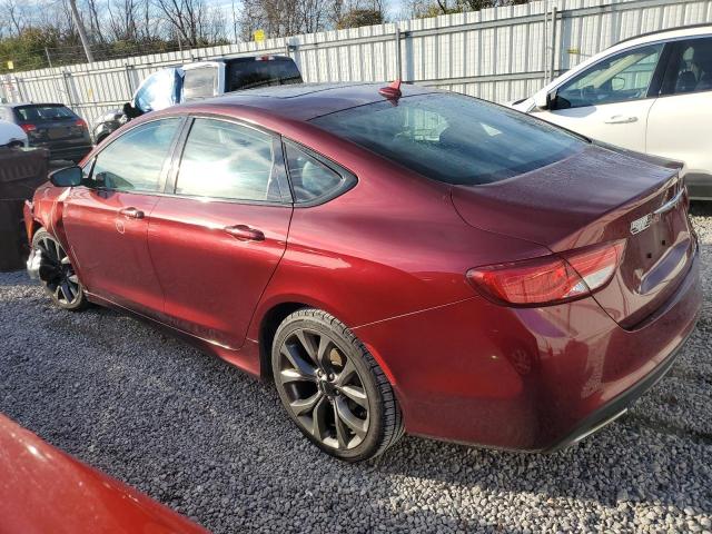  CHRYSLER 200 2015 Burgundy