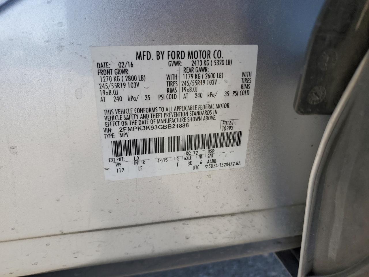 2016 Ford Edge - Image 13