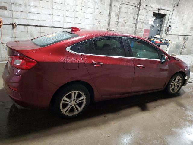 Sedans CHEVROLET CRUZE 2016 Czerwony