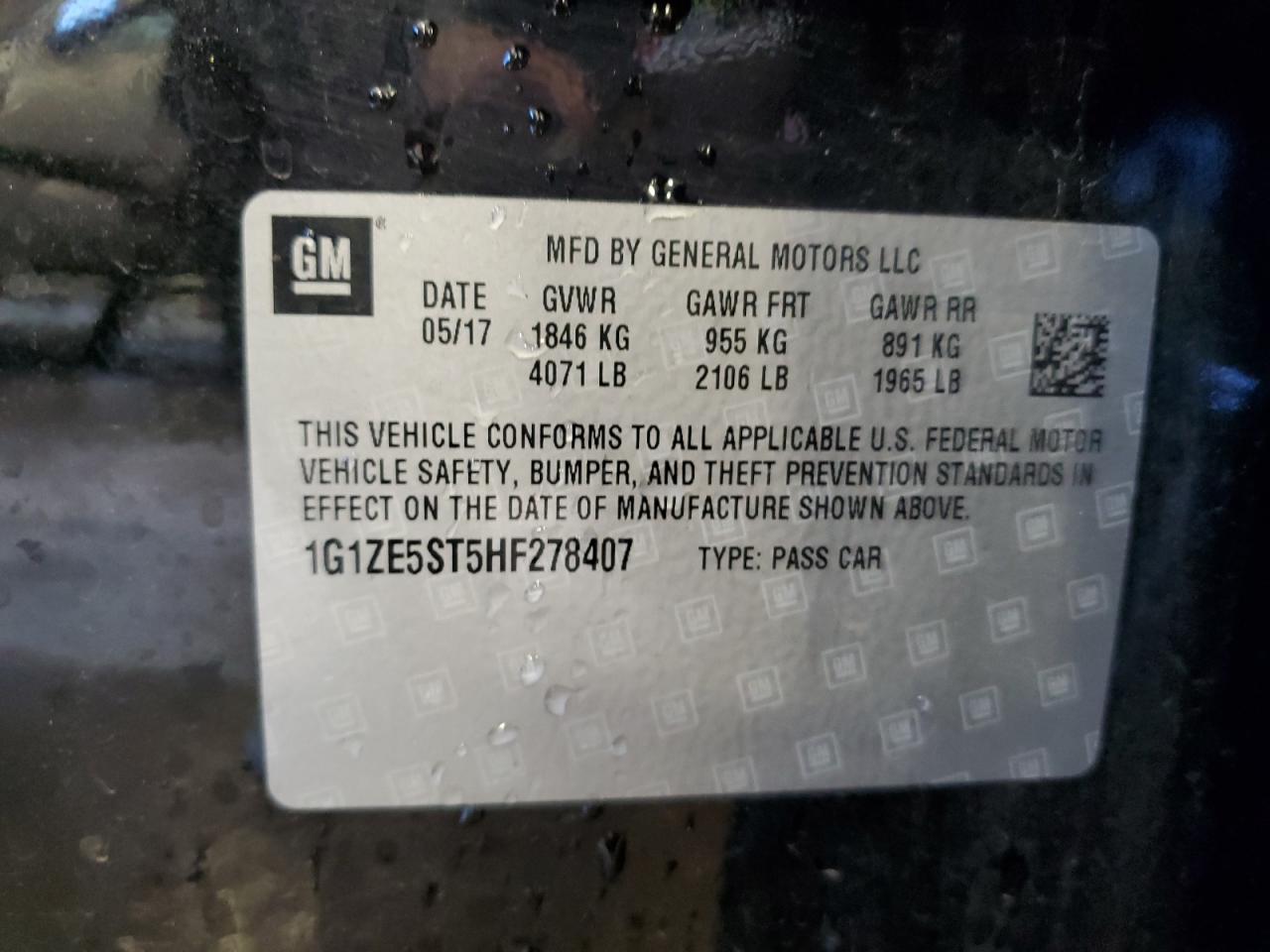 2017 Chevrolet Malibu - Image 12