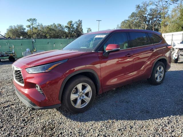 2021 Toyota Highlander L de vânzare în Riverview, FL - Rear End