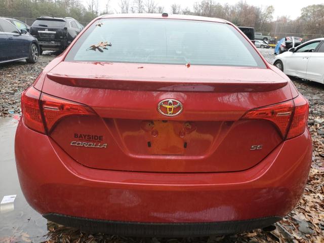  TOYOTA COROLLA 2019 Czerwony