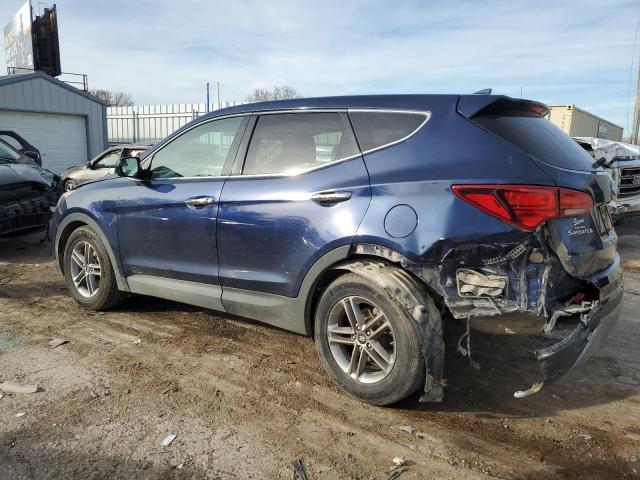  HYUNDAI SANTA FE 2017 Granatowy