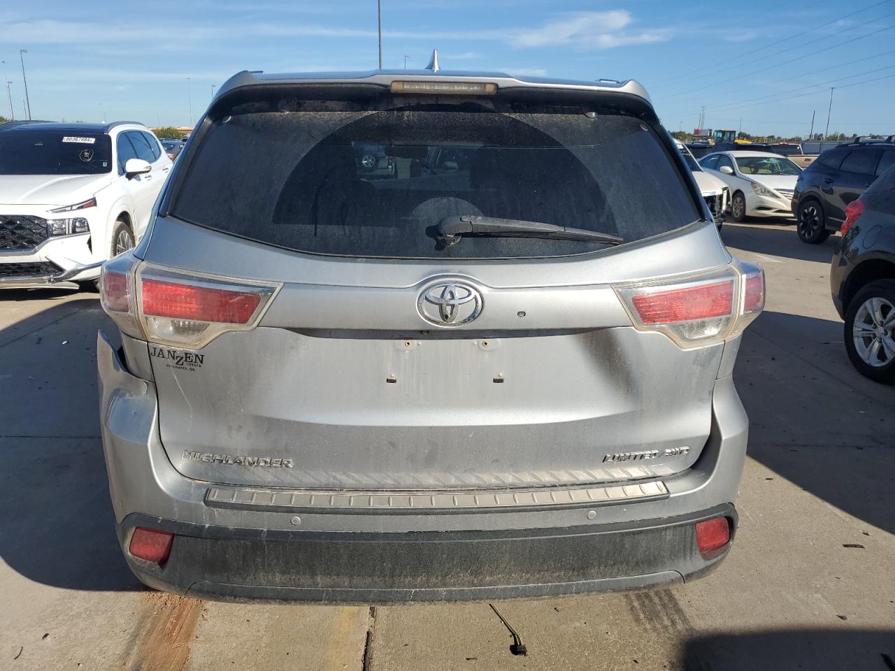 2015 Toyota Highlander Limited VIN: 5TDDKRFH9FS074133 Lot: 80258934