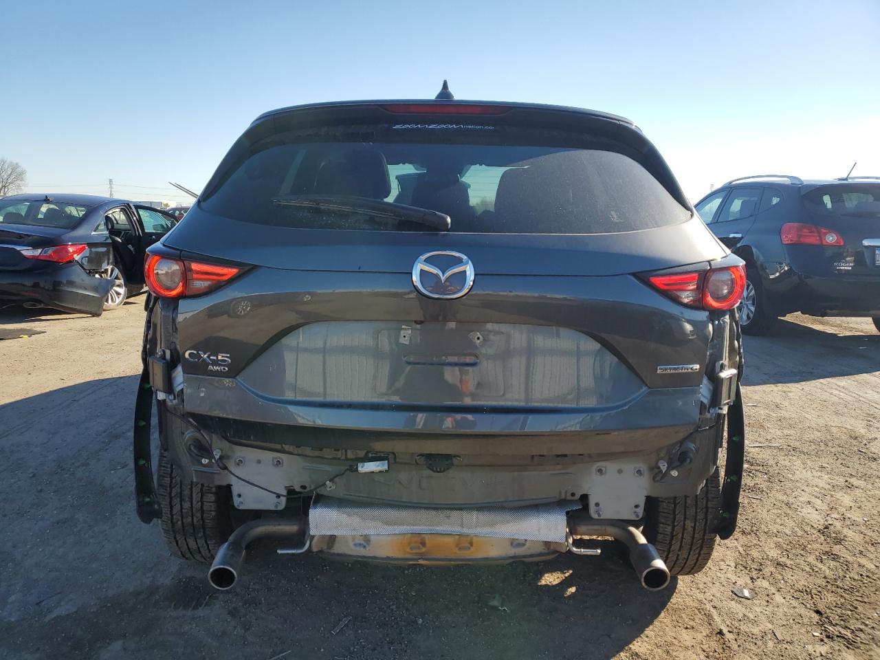 2021 Mazda Cx-5 Grand Touring VIN: JM3KFBDM6M0376098 Lot: 80149164