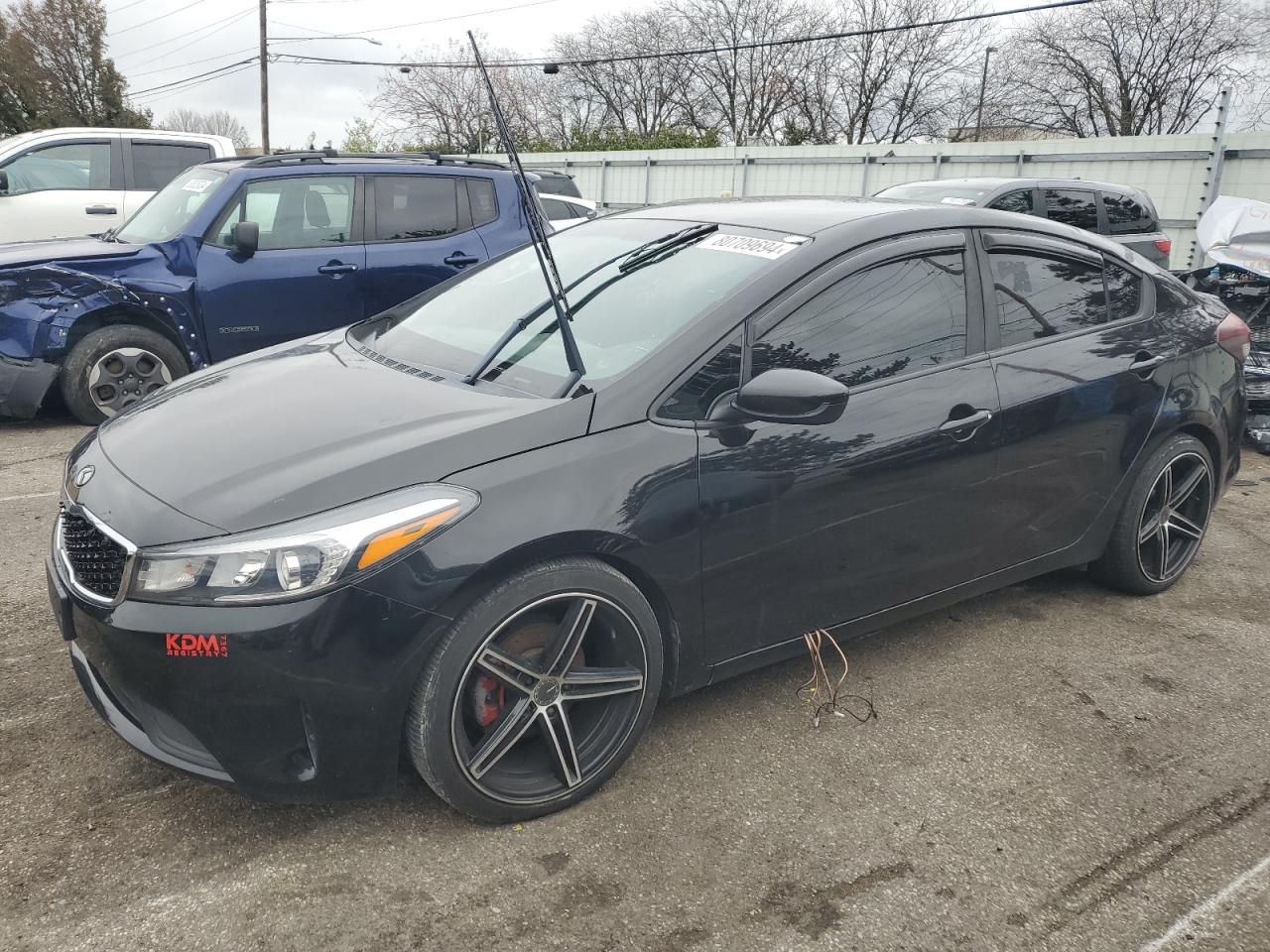 2017 Kia Forte Lx de vânzare în Moraine, OH - Stripped