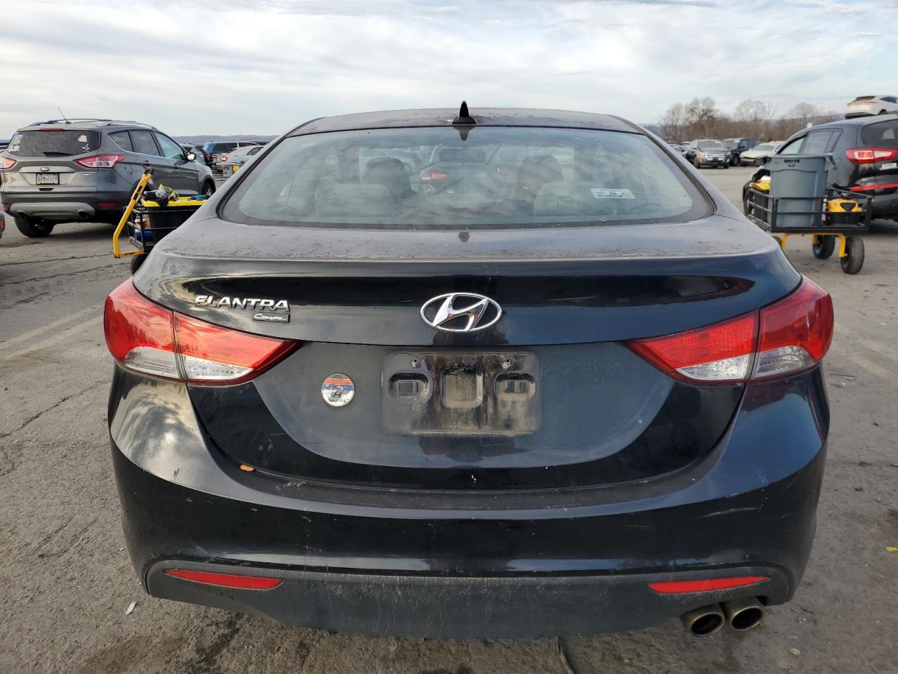 2013 Hyundai Elantra Coupe Gs VIN: KMHDH6AE1DU007539 Lot: 81178884