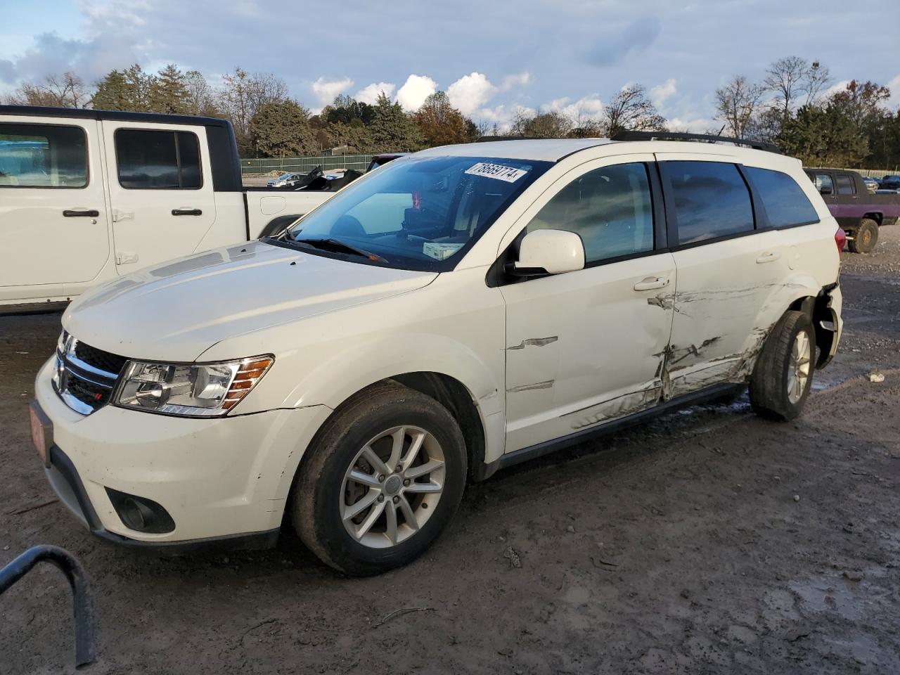 2014 Dodge Journey Sxt de vânzare în Madisonville, TN - Side