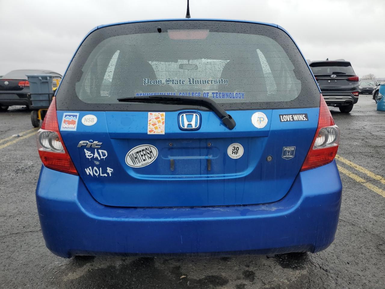 2008 Honda Fit VIN: JHMGD37458S070816 Lot: 81040664