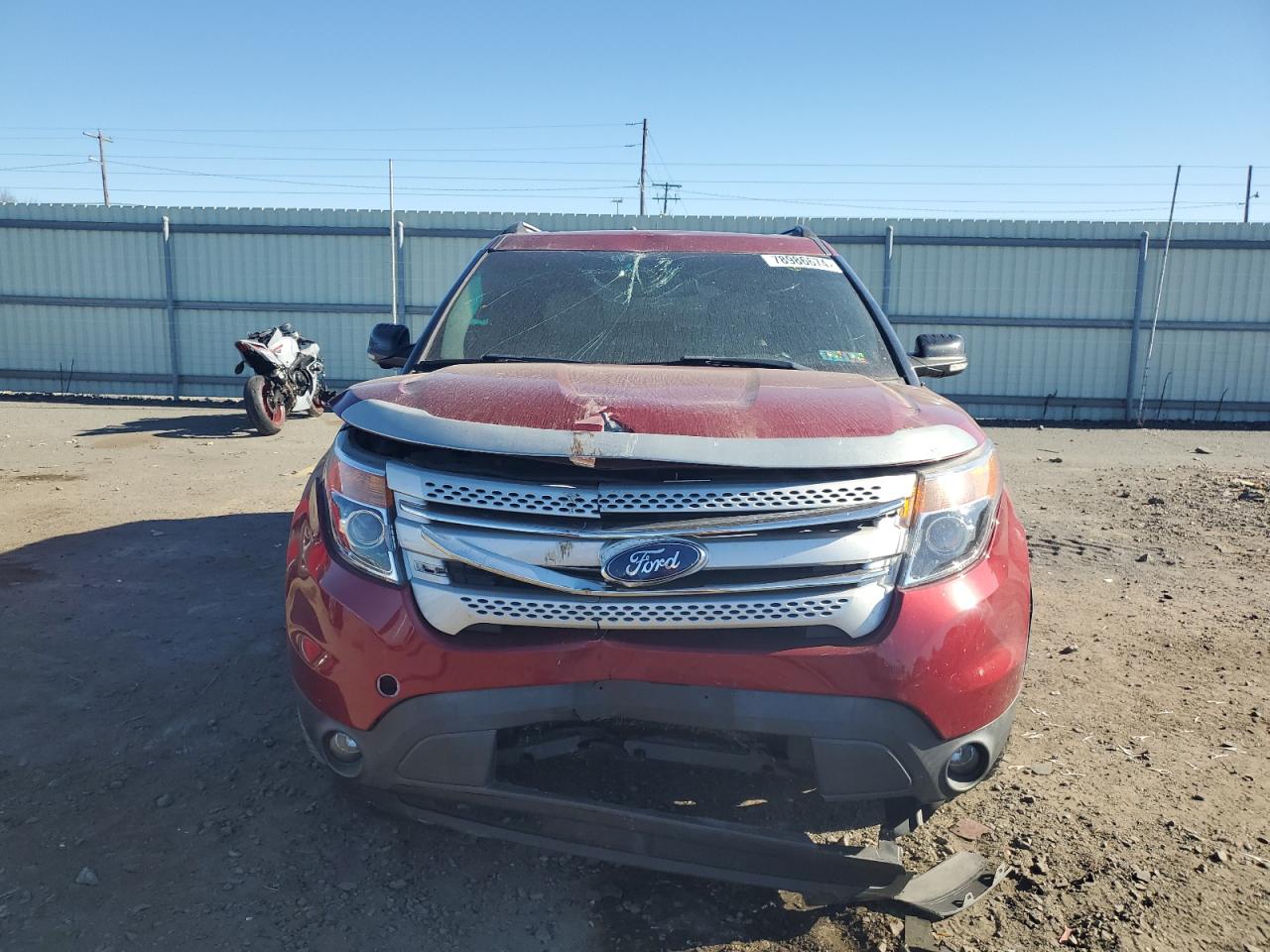 2014 Ford Explorer Xlt VIN: 1FM5K8D8XEGA01827 Lot: 78986674