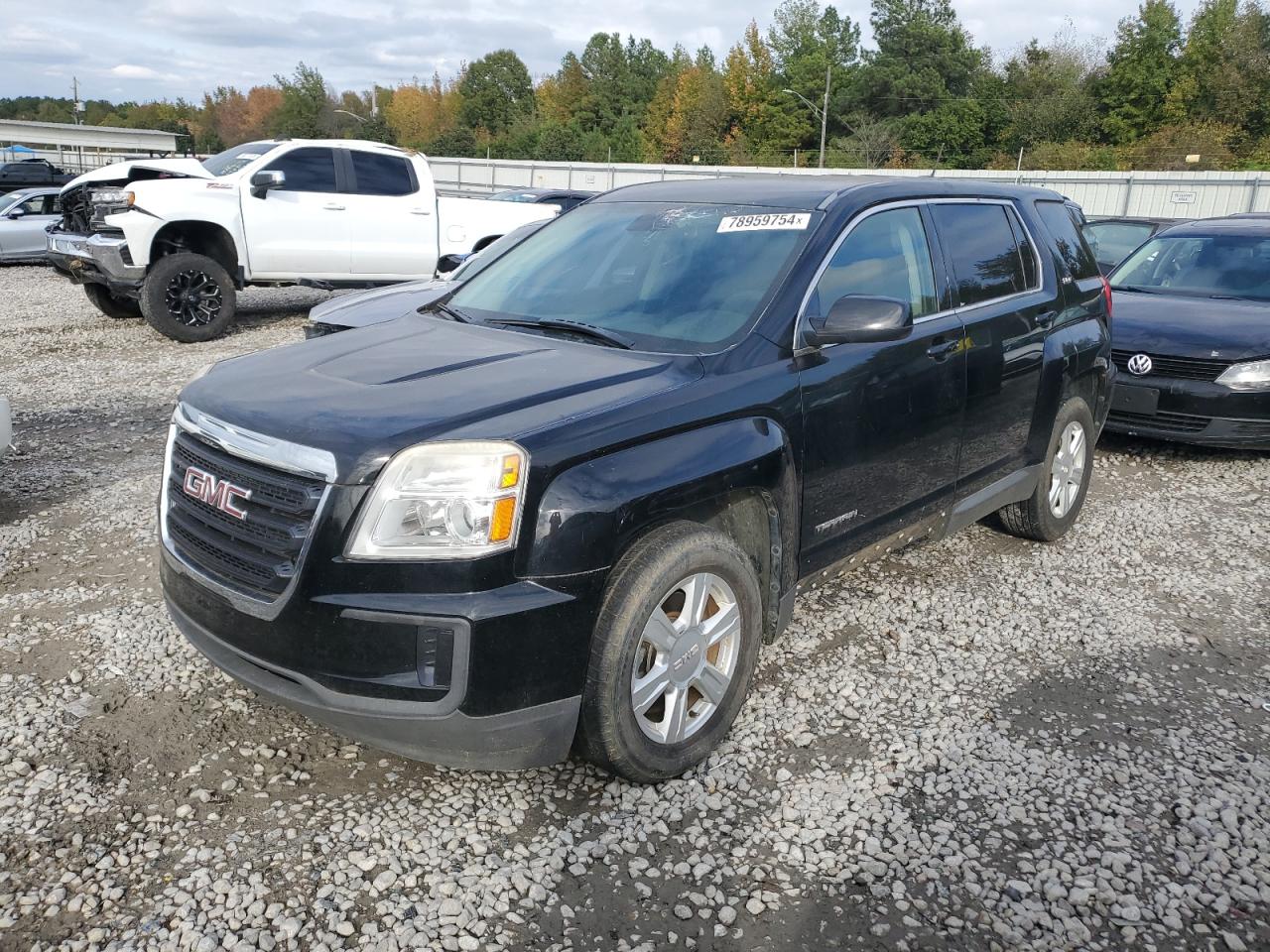 2016 Gmc Terrain Sle продається в Memphis, TN - Mechanical