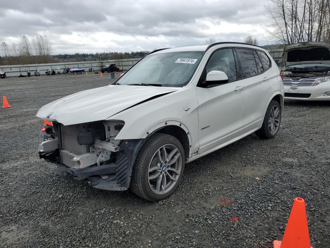 VIN 5UXWX7C32H0W39222 2017 BMW X3 no.1