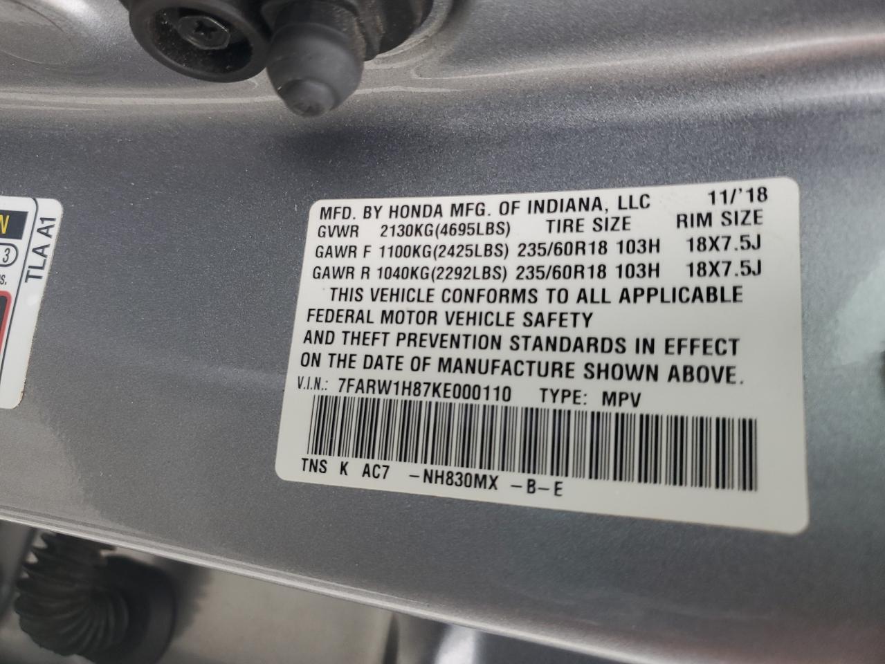 2019 Honda CR-V - Image 13