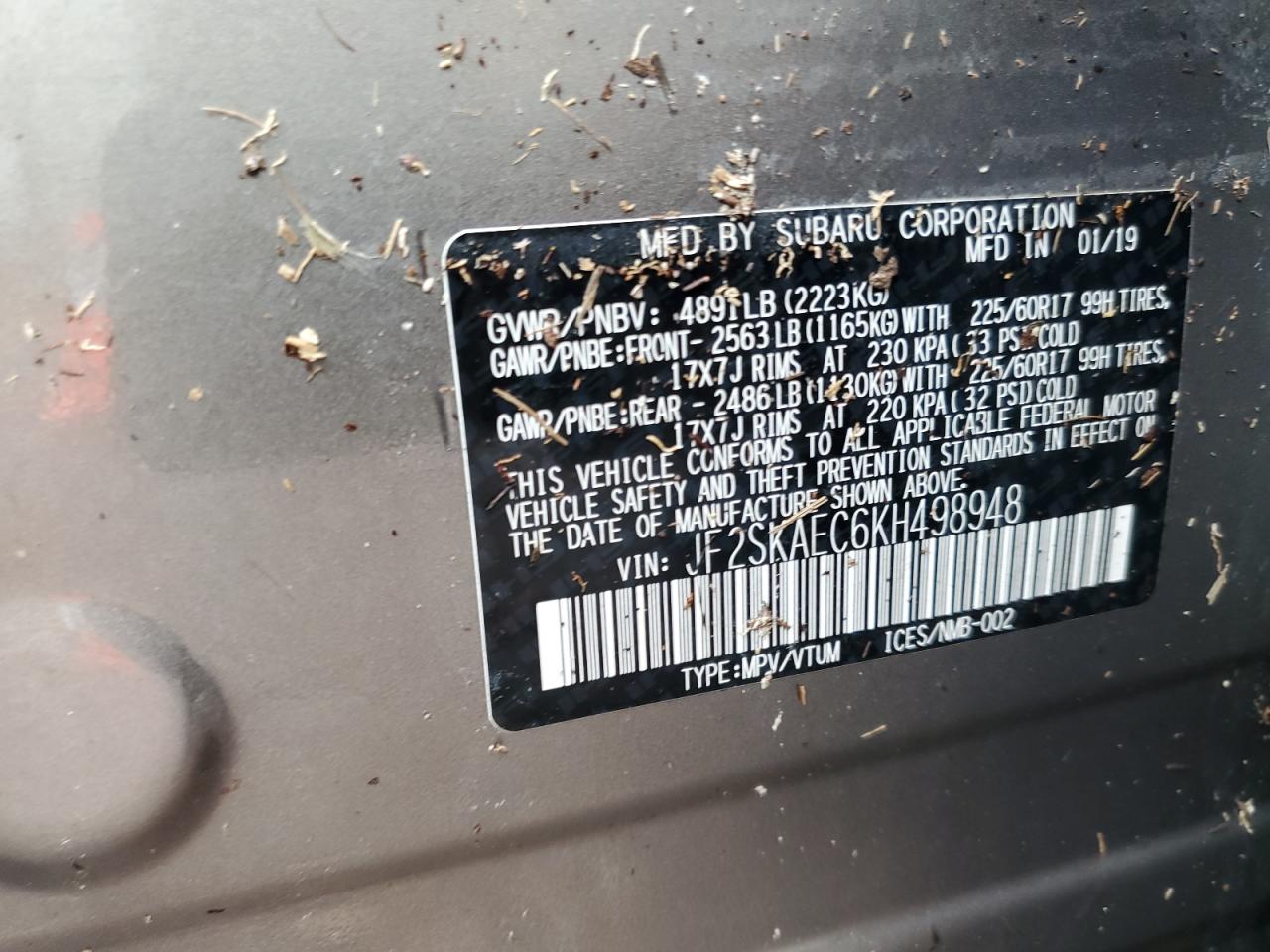 2019 Subaru Forester - Image 13