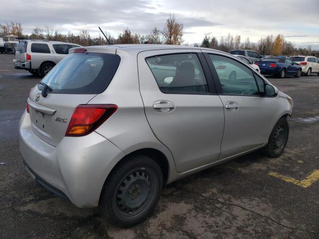  TOYOTA YARIS 2016 Srebrny