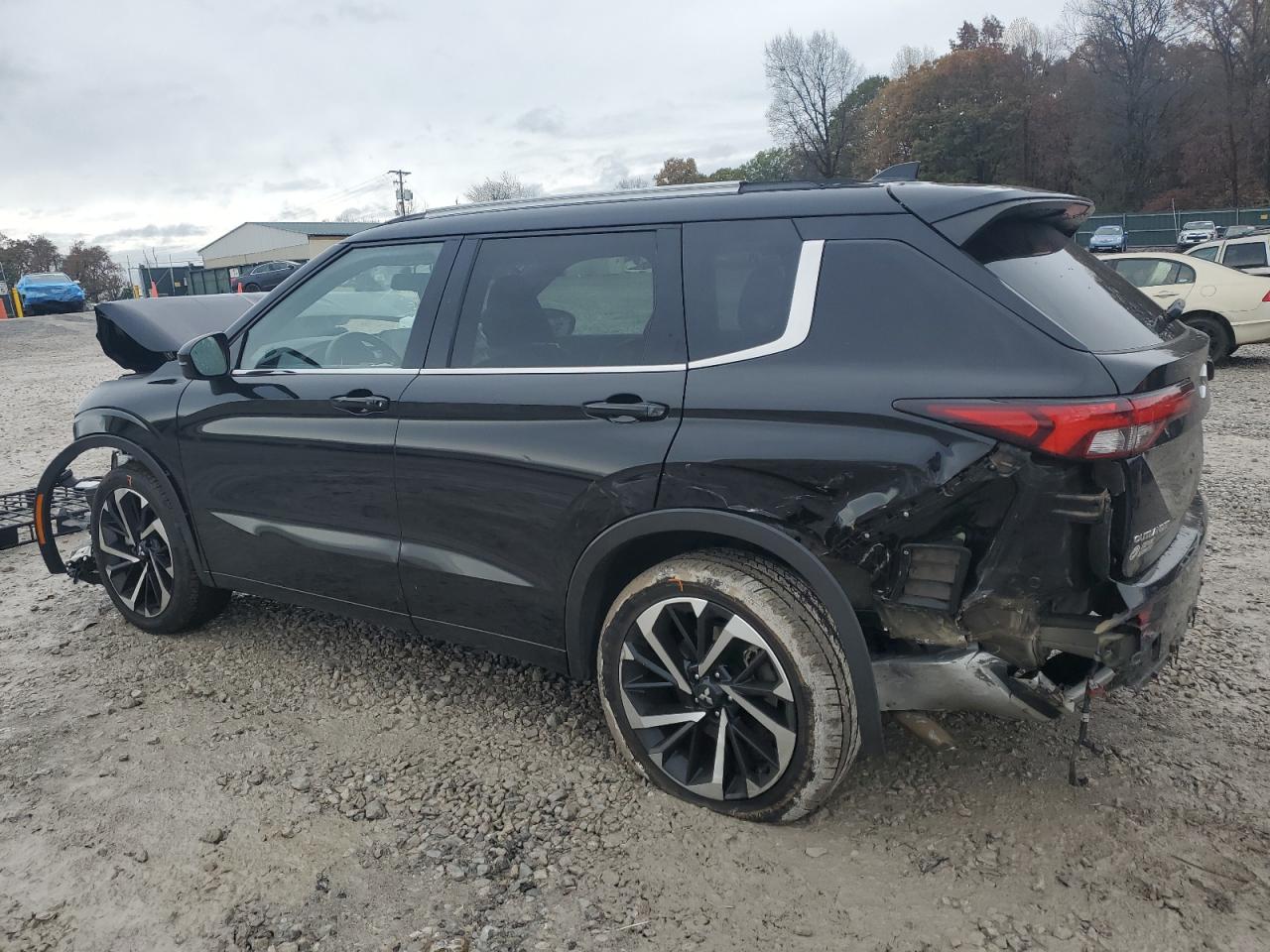 2022 Mitsubishi Outlander Sel black null gas JA4J3VA87NZ047200 photo #3