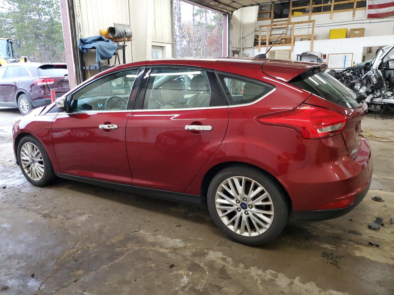 2017 Ford Focus Titanium VIN: 1FADP3N21HL272064 Lot: 79181544