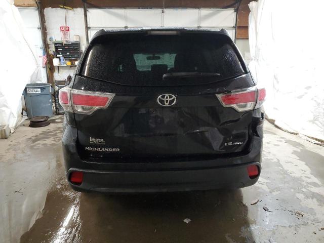  TOYOTA HIGHLANDER 2015 Черный