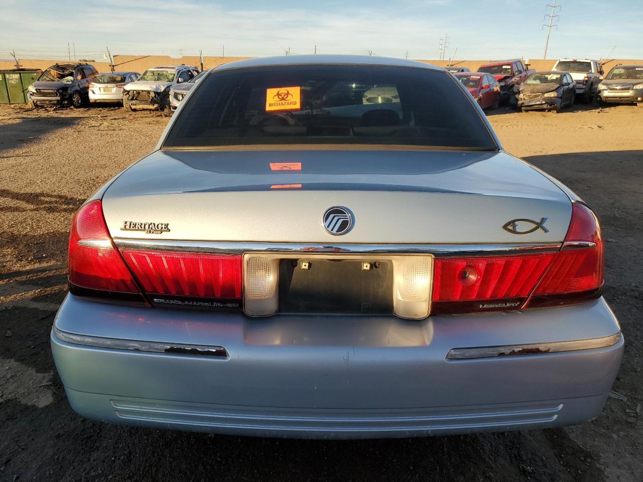 2002 Mercury Grand Marquis Gs VIN: 2MEFM74WX2X641973 Lot: 80701554