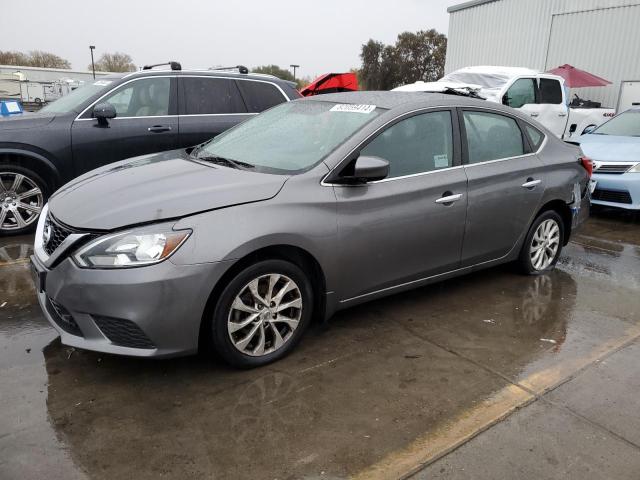 2019 Nissan Sentra S იყიდება Sacramento-ში, CA - Rear End