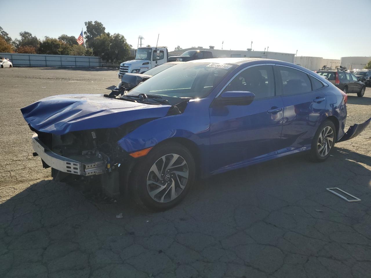 VIN 19XFC2F73GE248956 2016 HONDA CIVIC no.1