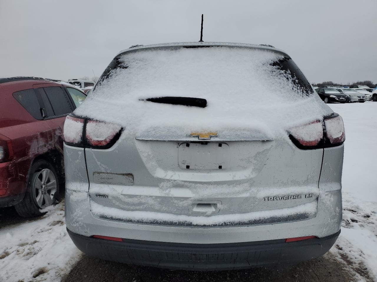 2015 Chevrolet Traverse Ls VIN: 1GNKVFKD4FJ268301 Lot: 81365654