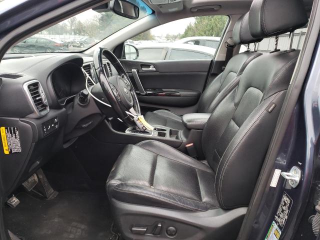  KIA SPORTAGE 2018 Синий