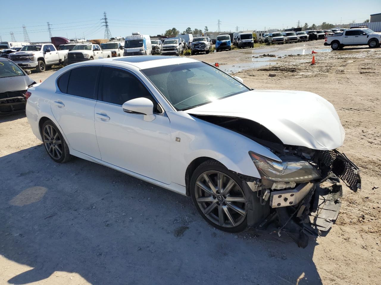 VIN JTHBE1BL8FA007528 2015 LEXUS GS350 no.4