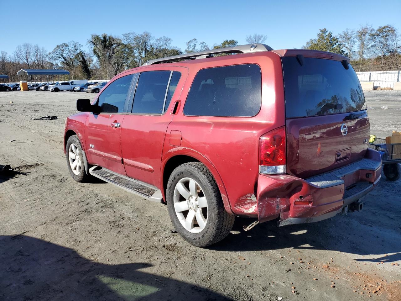 2008 Nissan Armada Se VIN: 5N1BA08D18N608570 Lot: 81634484