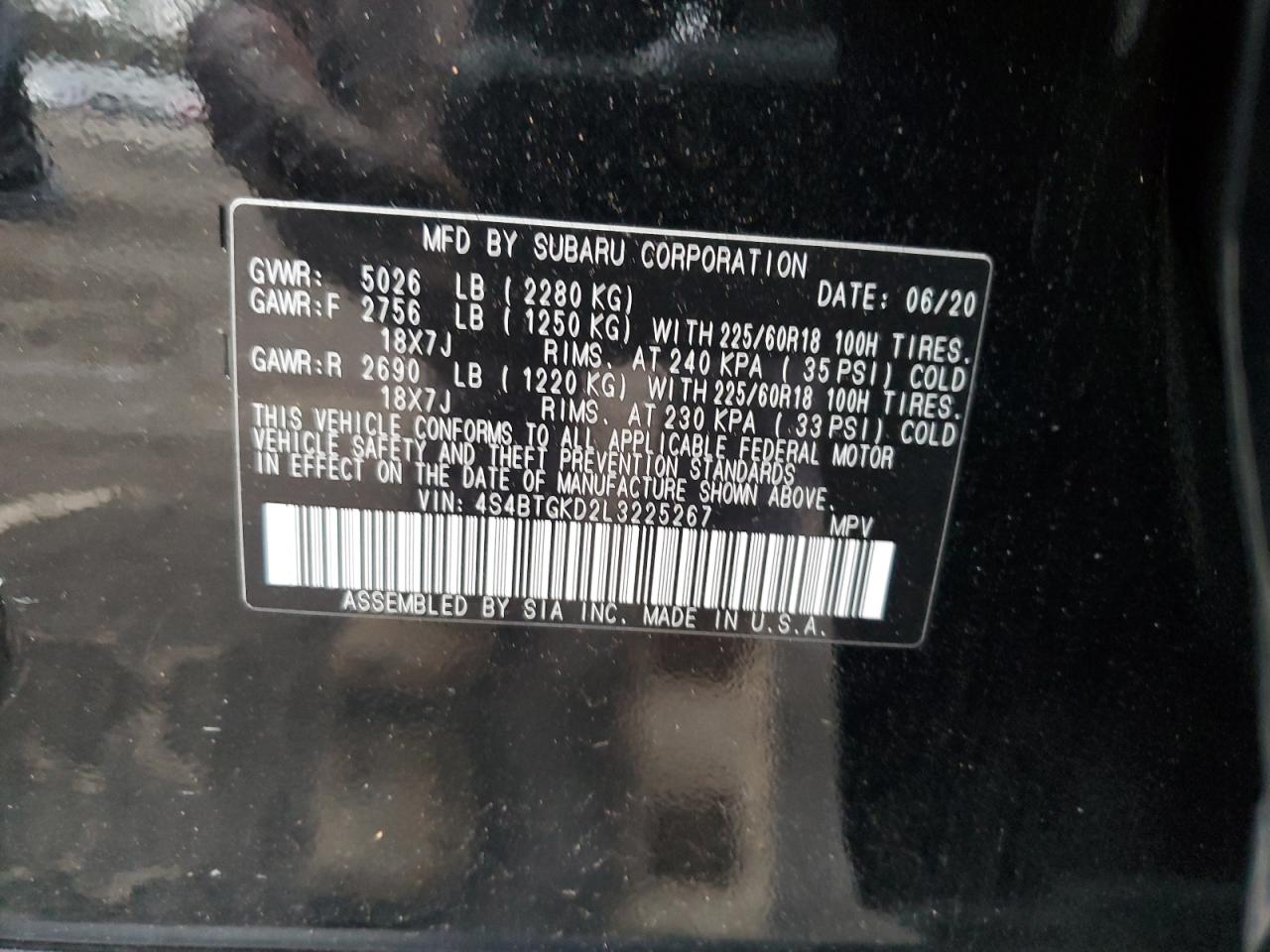 2020 Subaru Outback - Image 15