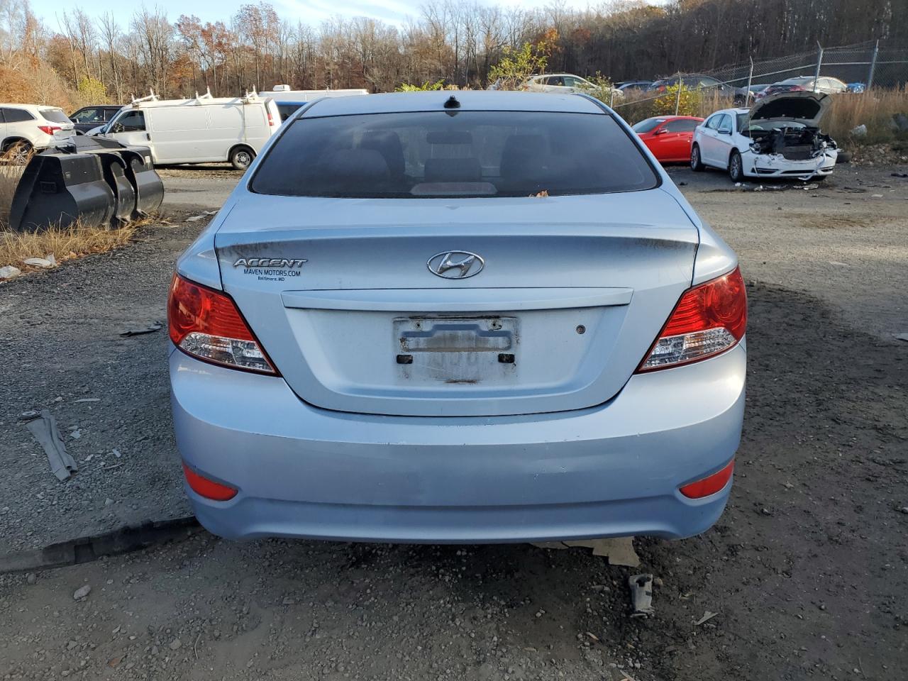 2012 Hyundai Accent Gls VIN: KMHCT4AEXCU242888 Lot: 80613464