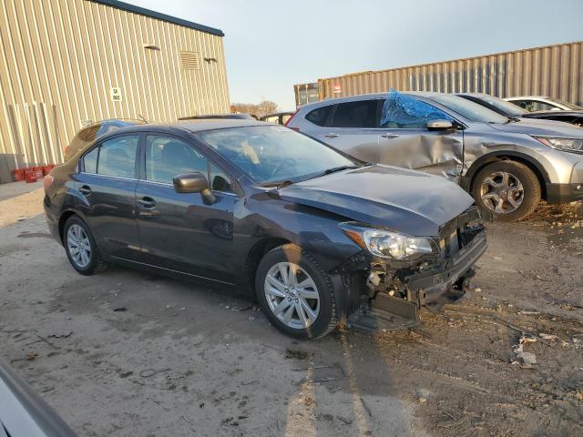  SUBARU IMPREZA 2016 Чорний