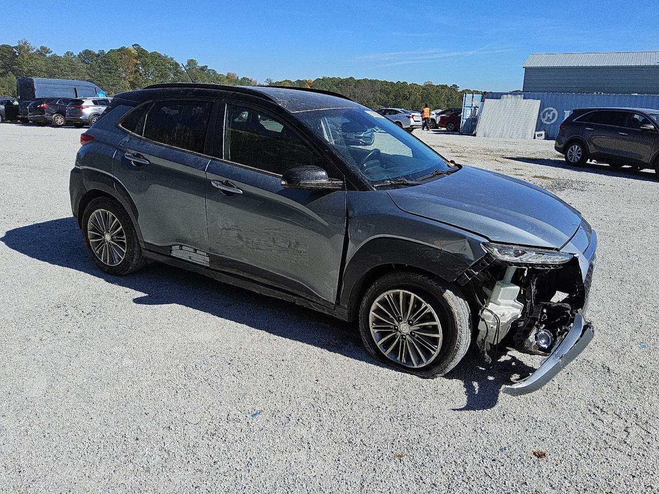 2020 Hyundai Kona Sel VIN: KM8K22AAXLU417124 Lot: 80351474