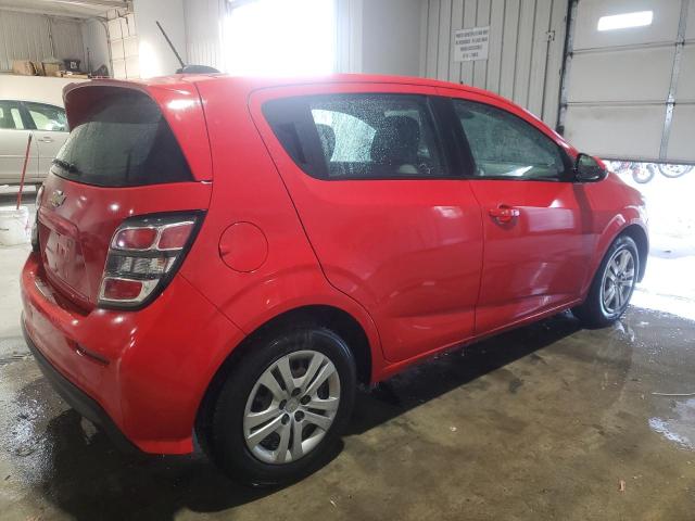  CHEVROLET SONIC 2020 Red