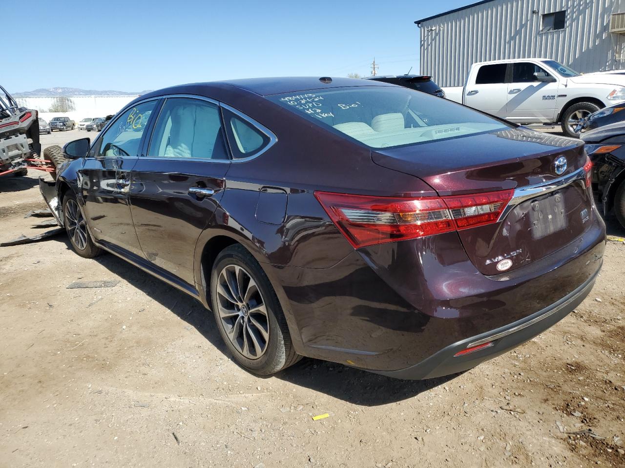 VIN 4T1BD1EB7GU056612 2016 TOYOTA AVALON no.2