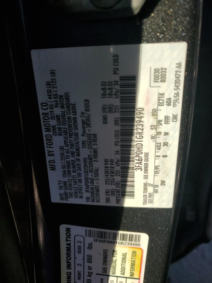 2016 Ford Fusion - Image 13