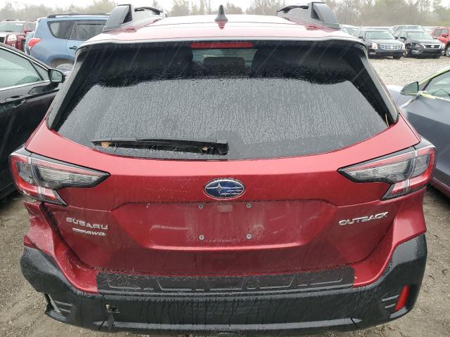  SUBARU OUTBACK 2022 Красный
