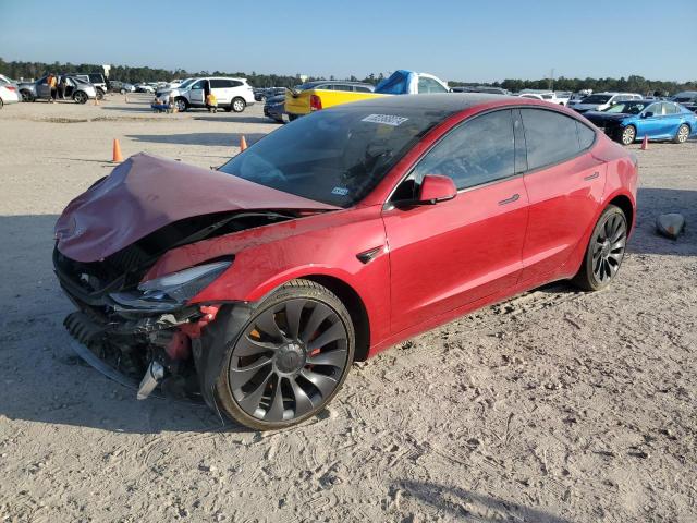  TESLA MODEL 3 2023 Czerwony