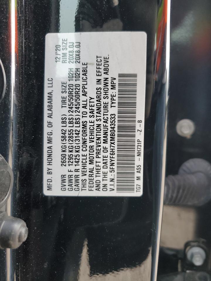2021 Honda Pilot - Image 13