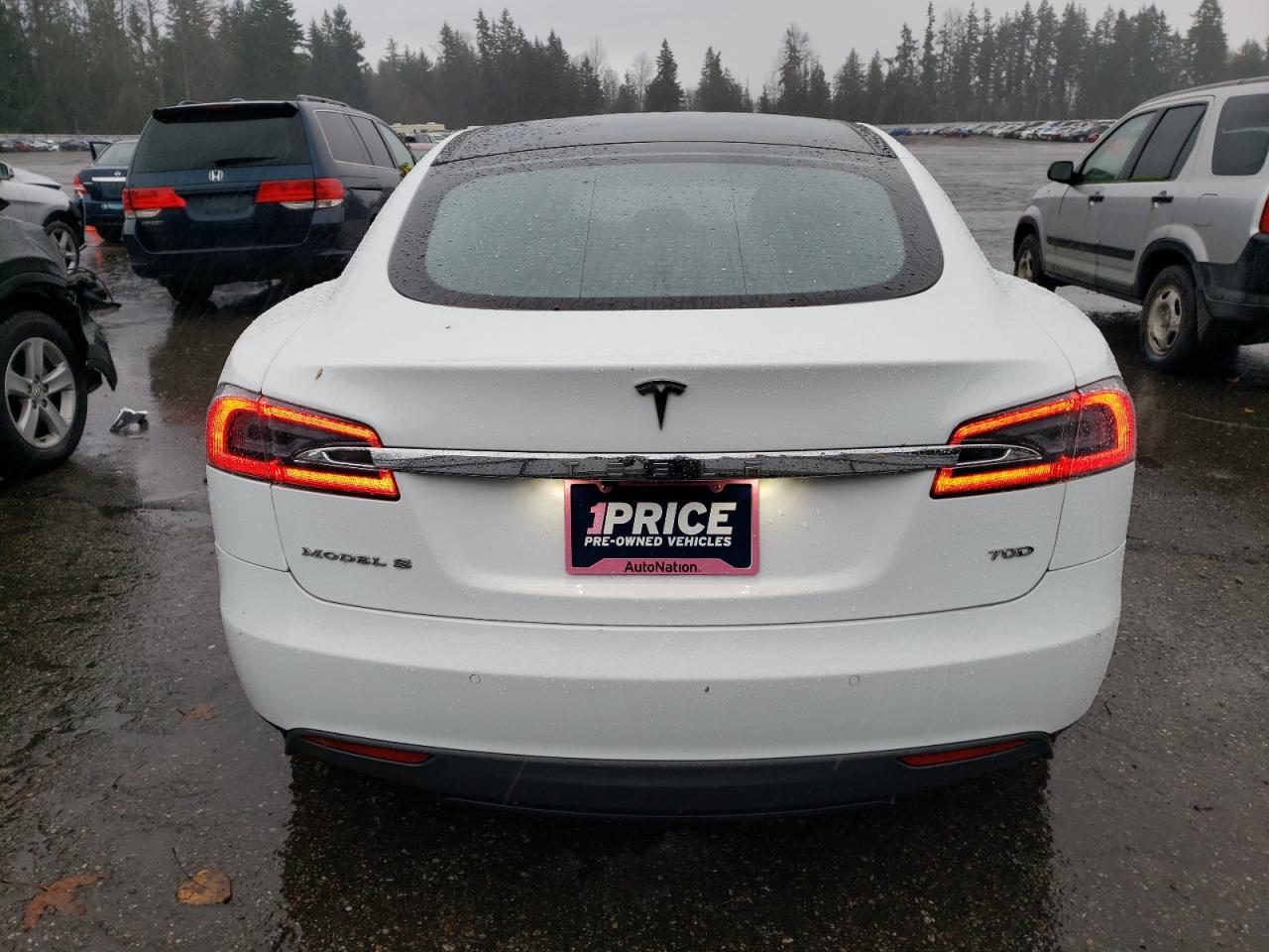 2016 Tesla Model S VIN: 5YJSA1E25GF129448 Lot: 80904134