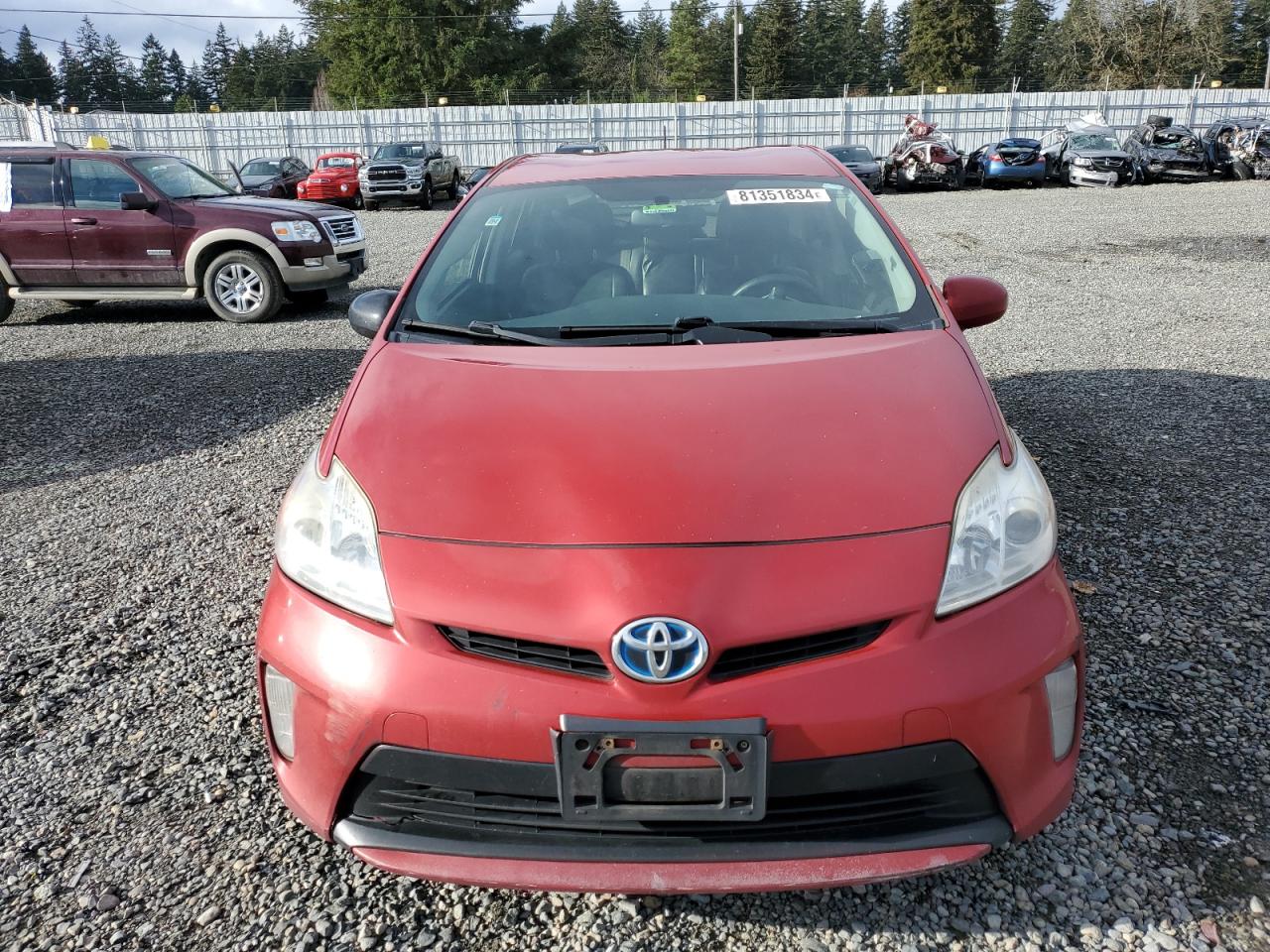 VIN JTDKN3DU5E0382039 2014 TOYOTA PRIUS no.5