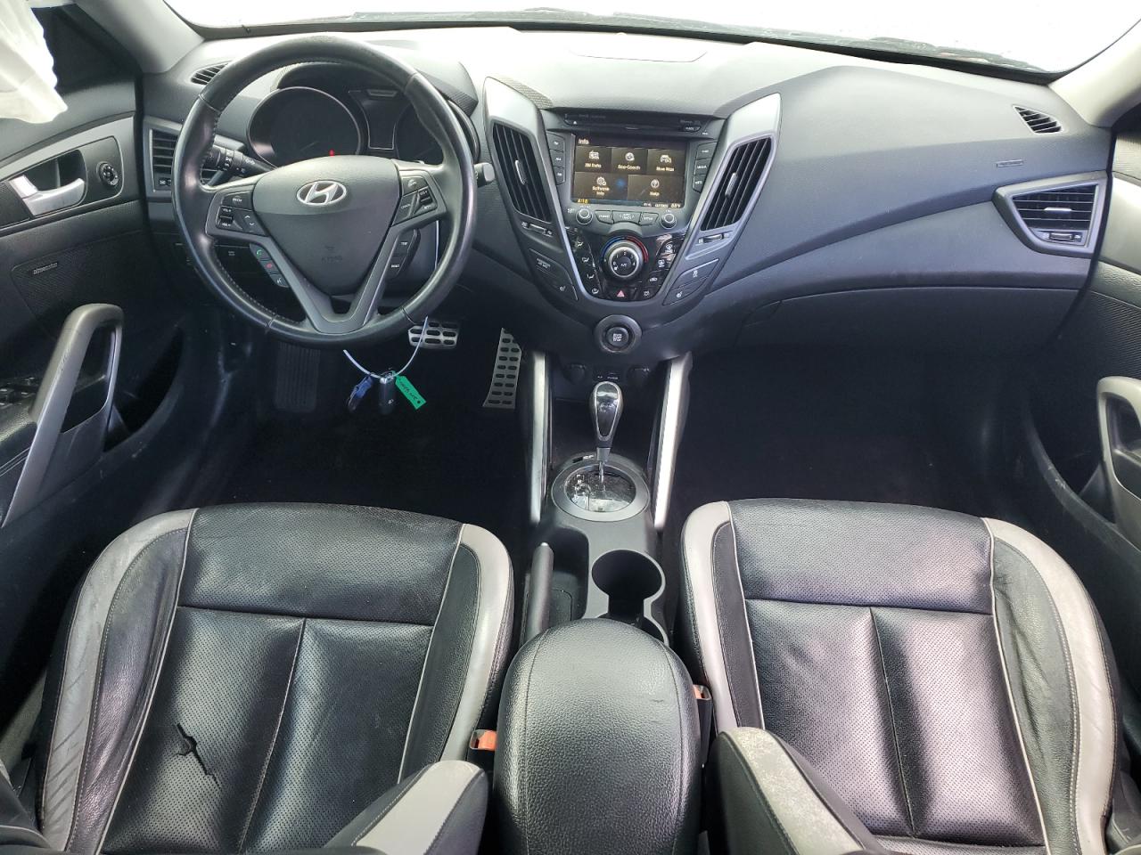 2014 Hyundai Veloster Turbo VIN: KMHTC6AE8EU206888 Lot: 80733534