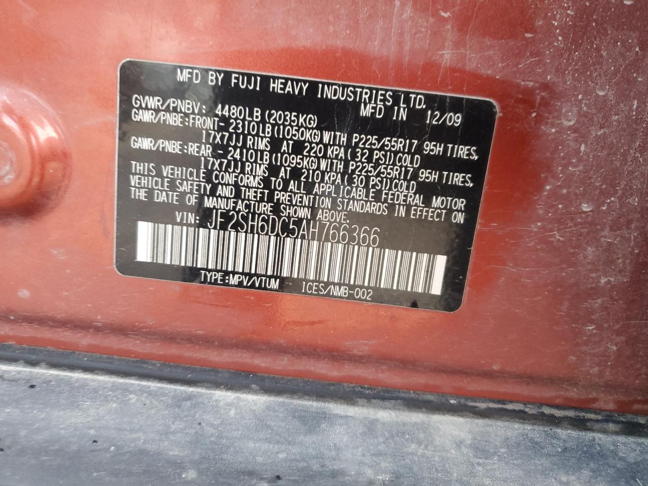 2010 Subaru Forester - Image 13