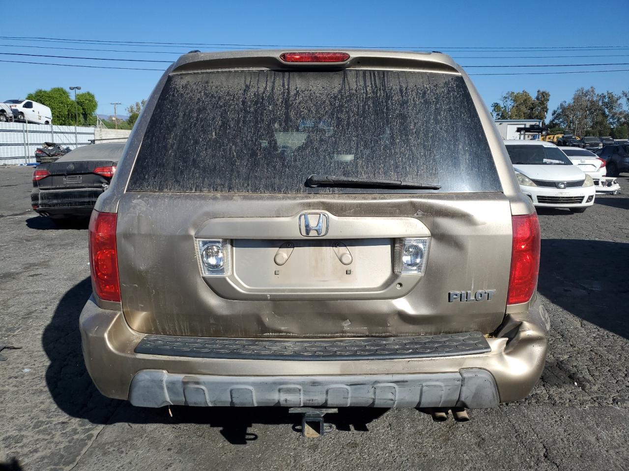 2005 Honda Pilot Ex VIN: 2HKYF18425H505207 Lot: 79894594