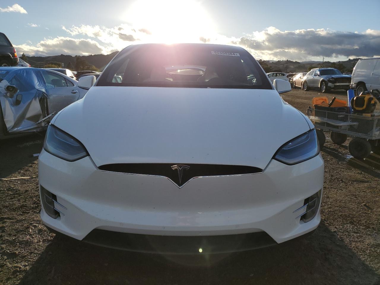 VIN 5YJXCBE29HF051439 2017 TESLA MODEL X no.5