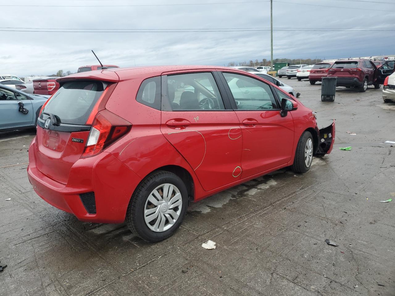 2017 Honda Fit Lx VIN: 3HGGK5H58HM707721 Lot: 81369014