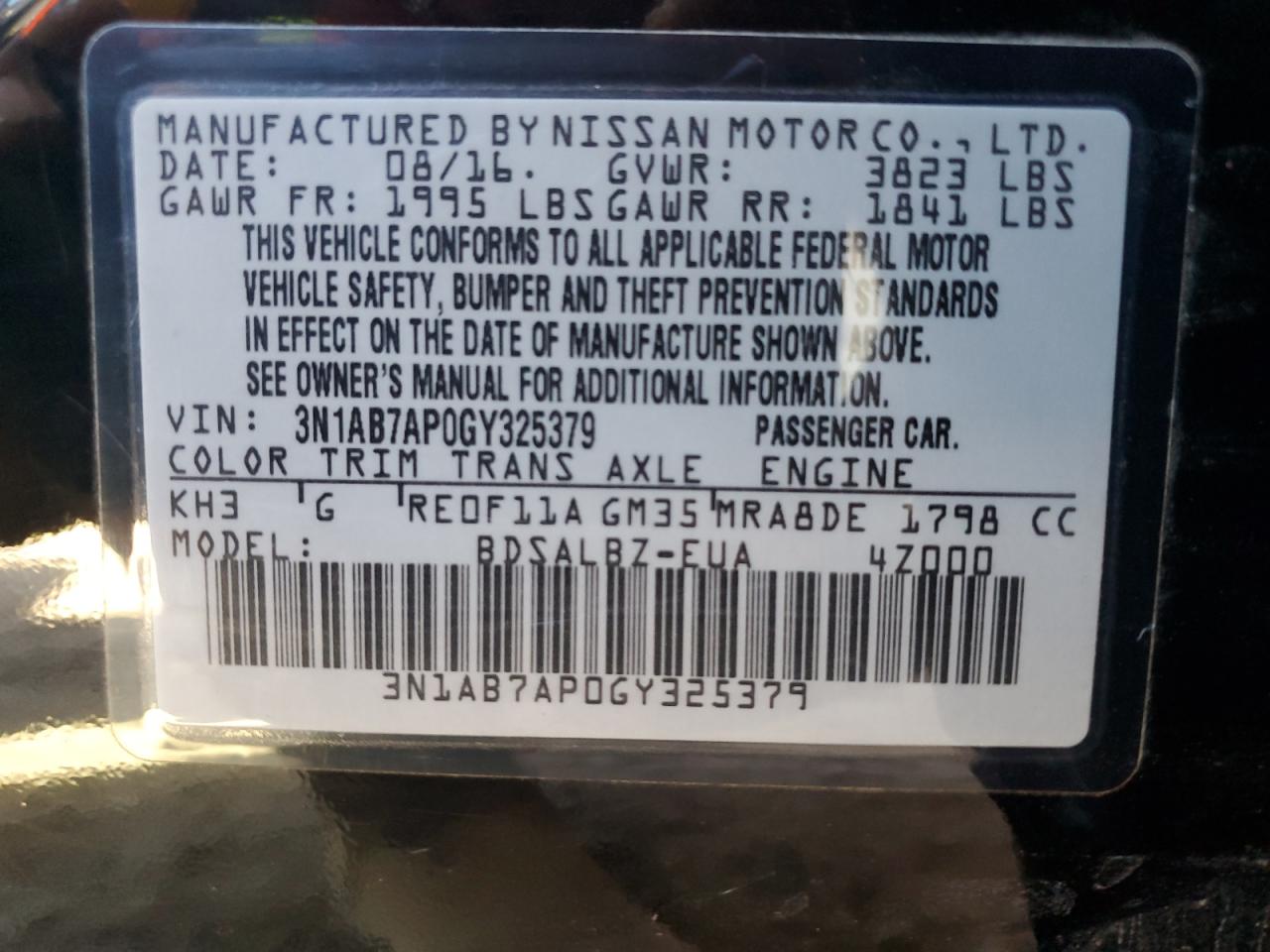 2016 Nissan Sentra - Image 13