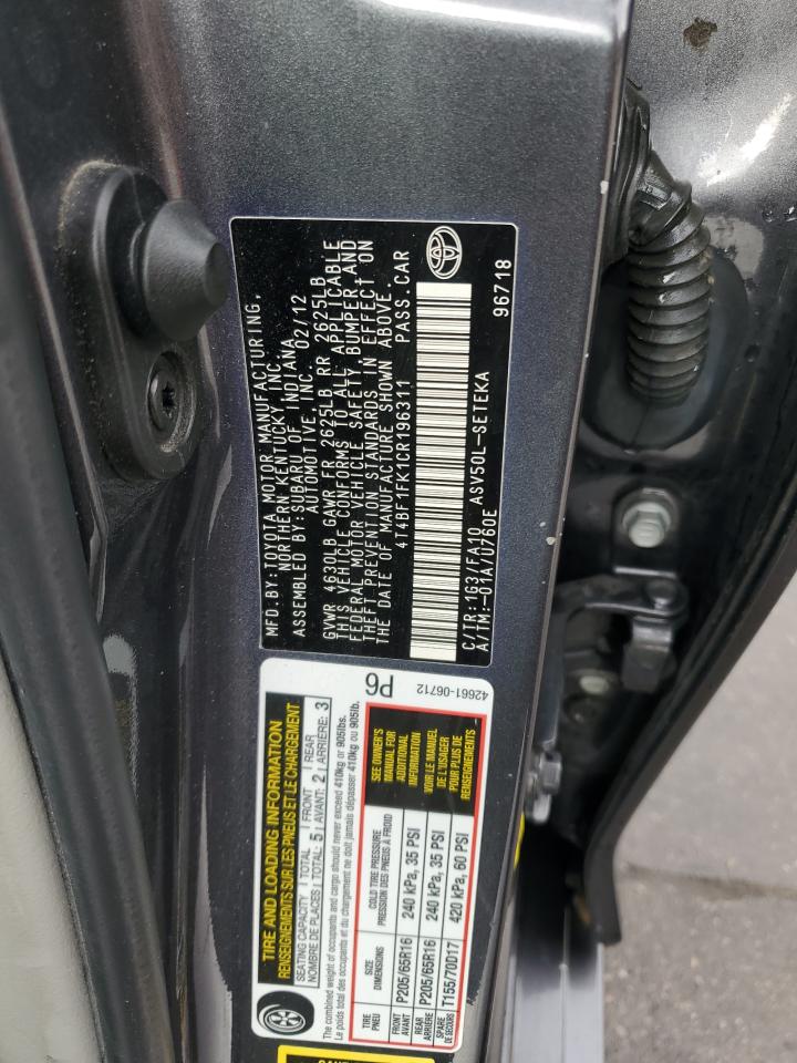 2012 Toyota Camry - Image 12