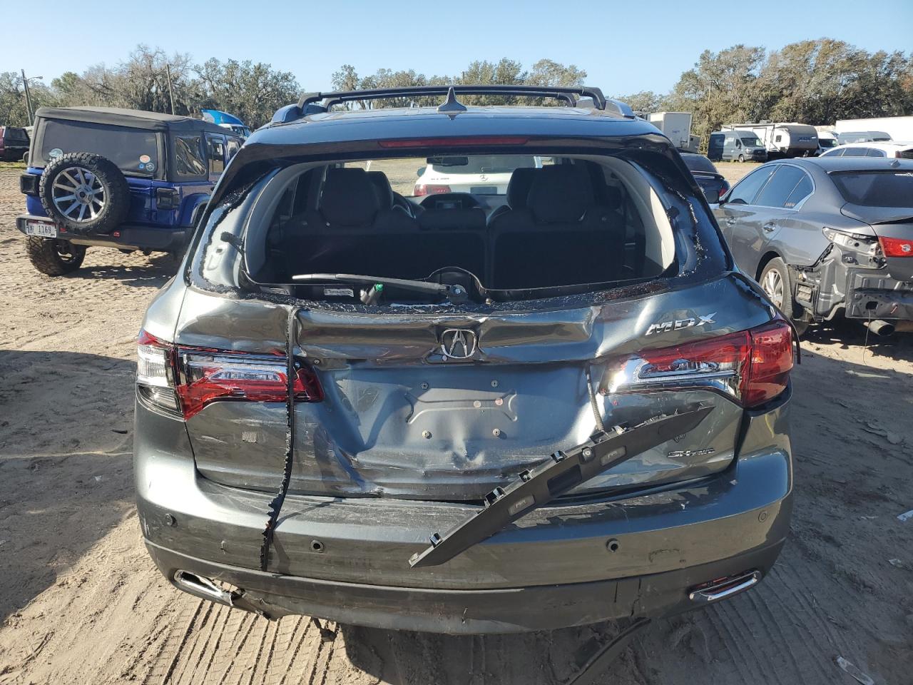 5FRYD4H84EB011518 2014 Acura Mdx Advance