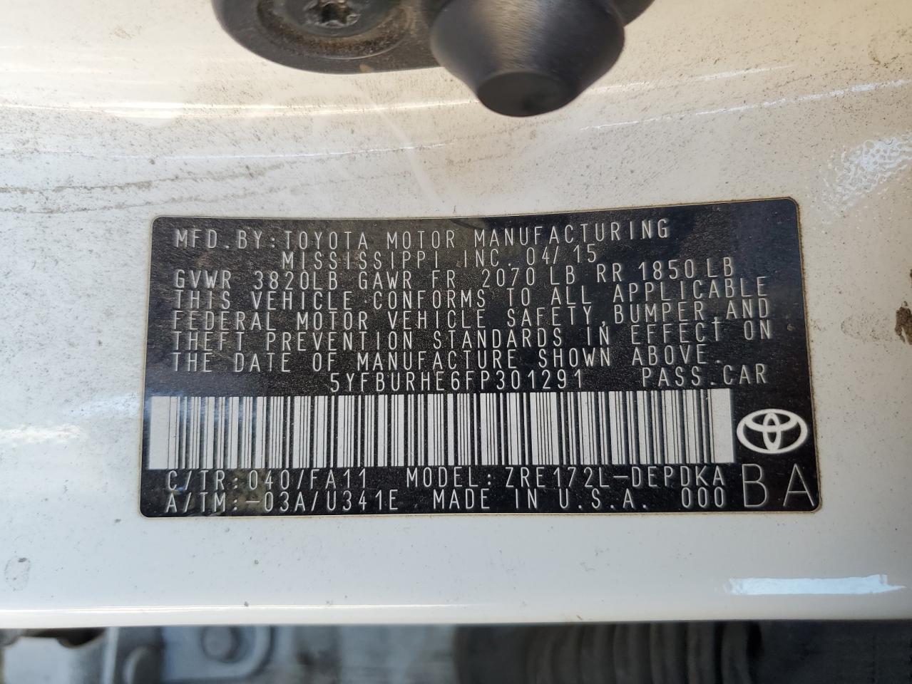2015 Toyota Corolla - Image 12